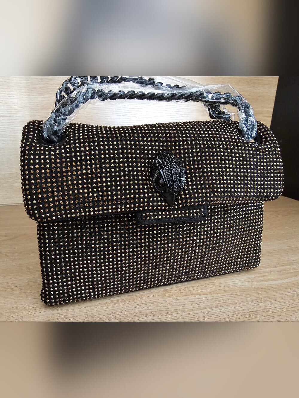 Kurt Geiger Mini Fabric Drench Kesington Bag. - Picture 4 of 14
